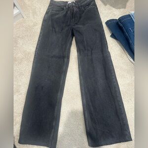 We The Free Women's Black Straight Jeans